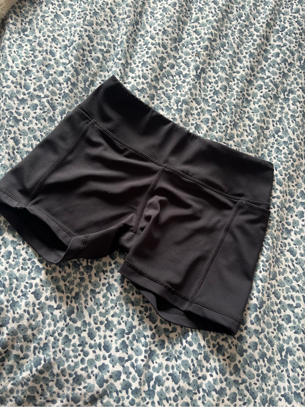 Women's Black Athletic Shorts